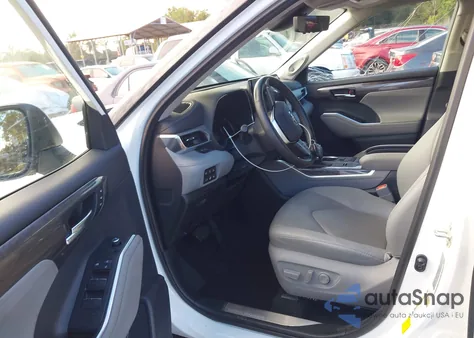 2020 Toyota Highlander Hybrid Platinum из США, поврежденный, VIN 5TDEBRCH5LS008067